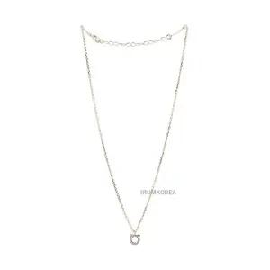 [라벨루쏘] [페라가모] 여성 간치니 크리스탈 목걸이 76 0131 CRYST ORGL 0696654