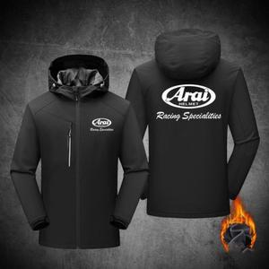 경량 자켓 ARAI 겨울기모 헬멧 오토바이 스쿠터 바람막이 아라이