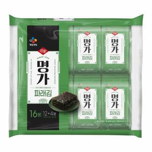 CJ 명가 파래김 4gX16개입 전장 도시락 김