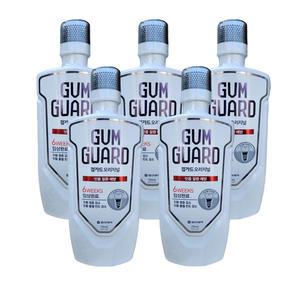 가그린 검가드 오리지널 750ml 5개 가글 구강청결제 입냄새제거 구취제거