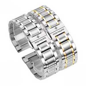 파텍 필립 호환 시계 스트랩 스테인레스 스틸 브레이슬릿