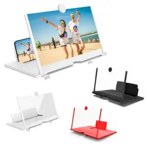 스마트폰 확대 스크린 확대기 거치대 휴대폰 돋보기/돋보기/측정/학습용/확대경/공구