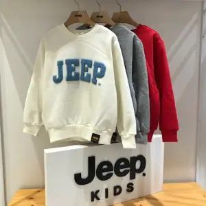 [롯데백화점]지프 기본 공용 부클 로고 솜사탕 기모 맨투맨 티셔츠 KM1TSU831