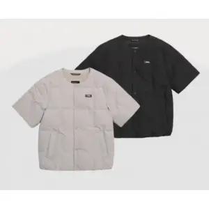 [내셔널지오그래픽](대구신세계) N244UDW021 헤론 U넥 경량 다운 반팔 점퍼