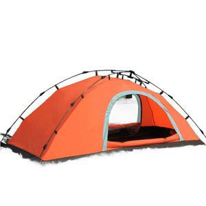 3초 야전침대텐트 인용 1인용 높이 경사 초경량 지붕 돔형 텐트 세트 야전 백패킹 블루