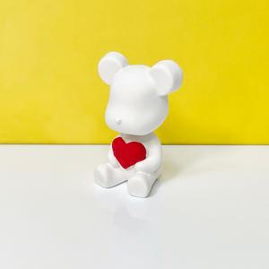 하트 베어브릭 실리콘몰드 2D 곰모양 석고방향제 만들기 캐릭터 레진 재료