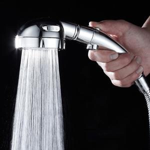 회전샤워기헤드 온오프스위치 각도조절 3단버튼식 절수샤워기