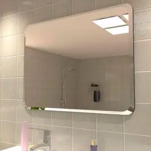 붙이는 유리 거울 욕실 화장대 벽거울 3size