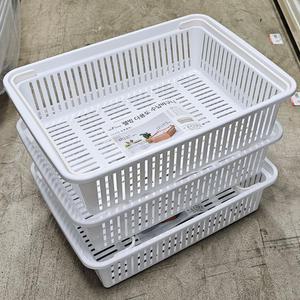 웰빙 수납 바구니 7호 적층 수납함 바스켓 플라스틱 소품 정리함 문구상자