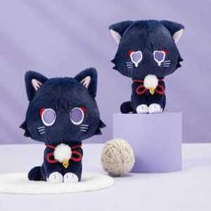 노모 원신 굿즈 나히다 동화 방랑자 고양이 봉제 인형 키링