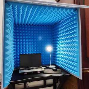 미니 방음 부스 간이 소음 상자 BJ 방송 노래 책상