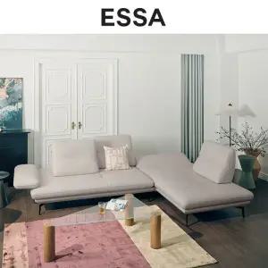 [~11.16 헤드레스트 2개증정]로마노 4인 오픈코너형 스윙기능 론도 소가죽 소