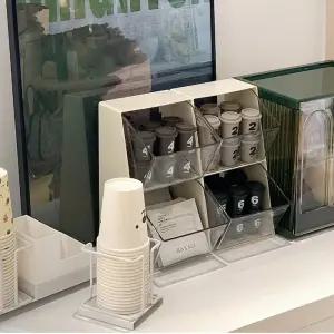 2단 오픈형 캡슐보관함 1+1