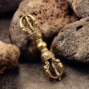 불교용품 금강저 목걸이 펜던트 불교 부적 금강령 빈티지 차걸이 열쇠고리 키링 불교굿즈