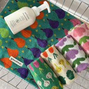핸드&바디타월 패턴 구디즈 부드러운 예쁜수건