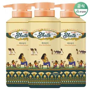 무궁화 샤워때비누 화산송이 900ml 3개