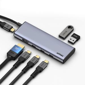 USB C타입 7in1 4K 60hz Gen2 10Gbps 멀티 허브 MH340