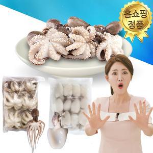 한농식 자연산 손질 쭈꾸미 5팩+ 갑오징어 5팩 세트