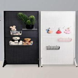이동식 철제 타공판 칸막이 보드 철망 파티션 걸이