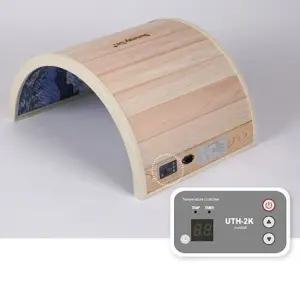 편백나무 대형 큐어돔 온열찜질기 원적외선 전기 찜질기