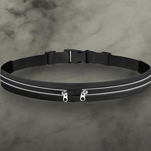 [옷자락]남성 운동 탄력 버클 잠금 밴딩 플립 벨트