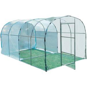 대형 닭장 조립식 높이2m 그물망 날림장 L사이즈 만들기 실내 야외 이동식 2m