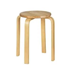 우드 원형 스툴 의자 스툴의자 보조의자 다용도의자 원목의자