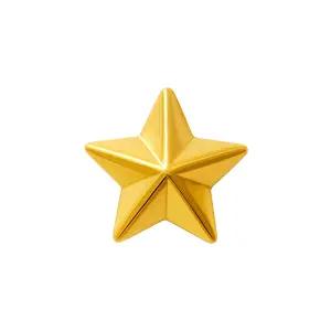 [한국금다이아몬드] 순금 행운 콩알금 미니 골드바 라움 별 24K 1g