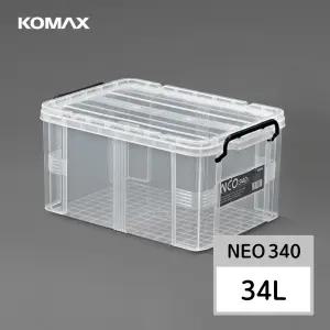 코멕스 네오박스 34L (543x363x268) 플라스틱 리빙 수납박스
