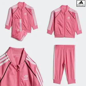 [아디다스키즈 판교] JY0010 SST TRACKSUIT 아디다스 애기옷 트랙수트 상하복 돌선물 85-100 HPKK
