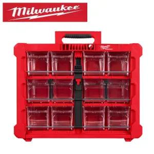 밀워키 부품정리함 48-22-8433 팩아웃 부품 서랍함 공구보관함