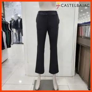 여성 포켓 스티치 부츠컷 팬츠_BGCWPT702BK0_DJ