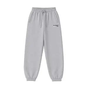뉴발란스 시그니처 루즈 플리스 조거 여성 트레이닝 긴바지 팬츠 라이트 그레이 NBMLD4W912-AC