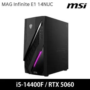 T) MSI MAG 인피니트 E1 14NUC i5 RTX 5060 Win11 (32GB램/ NVMe 2TB) + 키보드 마우스