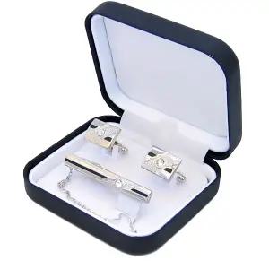 선물용 넥타이핀 세트 신사용 커프스 버튼 디자인 16