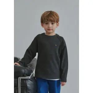 [빈](김해점)BZ53TS06CG 차콜 라운드넥 티셔츠