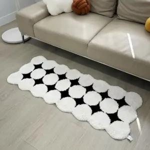 빨아쓰는 논슬립 발매트 북유럽 소파 침대 침실 롱 긴 러그 거실 대형 식탁 겨울 카페트