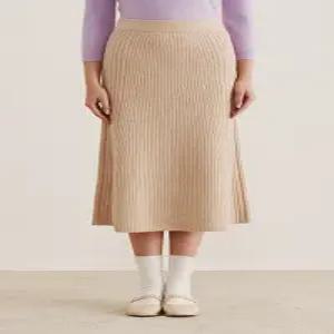 (정상가:129000원) 울 케이블 스커트 [UFH4-KBS045N]
