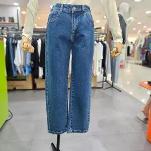 시슬리/애플아울렛/백밴딩 배기핏 데님 팬츠 SADPA6441