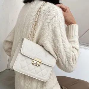 고품질 여성 퀄팅 체인 미니 숄더백 크로스백 금장포인트 오피스가방 패션가방 오피스숄더백 (WFJG2ZL)