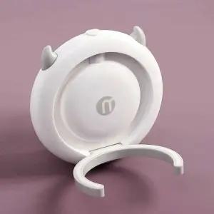 접착 드라이기 거치대 그레이 욕실 공공장소 거치