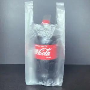 비닐봉투(1.25L)-HD음료 배달 100장비닐 봉지 음식점봉투 손잡이봉투 배달비닐