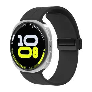 갤럭시워치8 클래식 디버클 실리콘 스트랩 밴드 블랙