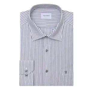 [대구백화점] [예작]면혼방 스판 스트라이프 일반핏 긴소매(YJEFBR112)