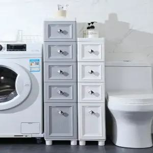 주방틈새수납장 폭좁은 14cm 서랍 원목 수납