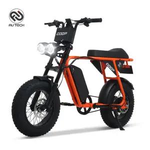 2026년형 AU테크 엑스트랙 몬스터 쿱 최대 850W 자토바이 팻바이크 전기자전거 48V 10A 완조립