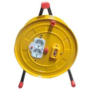 라온 접지차단 전선릴 CKS2520 2.5SQ 20m 작업 연장선/전기릴선/전기연장릴선/전기리드릴선