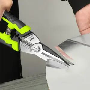 3IN1 커팅 스트리퍼 압착 XCORT HRC62 멀티 가위 3IN1 커팅 스트리퍼 압착 HRC62 멀티