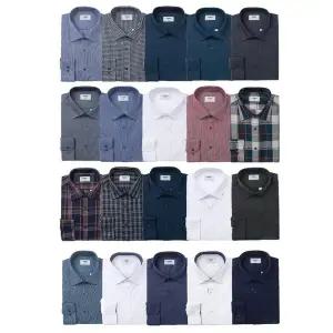 갤러리아 (레노마셔츠)25가을 링클프리 스판 와이셔츠남방25종택1RPFSG0-001-WH