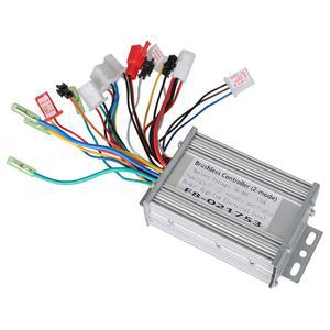 자전거 전기 자전거 스쿠터를 위한 36-48V 350W 브러시리스 DC 모터 속도 컨트롤러 교체